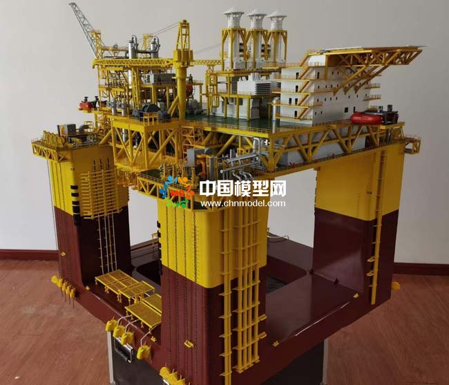 海上作業平臺模型
