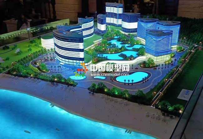 七星海智慧酒店沙盤模型