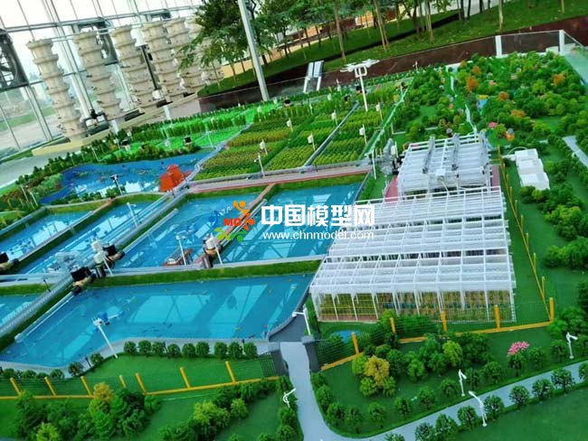 ???????施肥節(jié)水灌溉沙盤模型