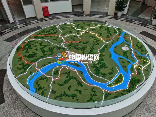 舍得酒業沙盤模型