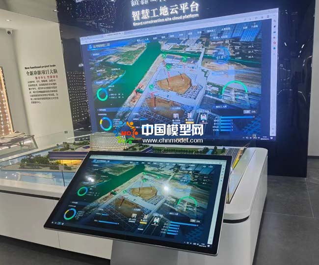 京杭大運河博物院沙盤模型