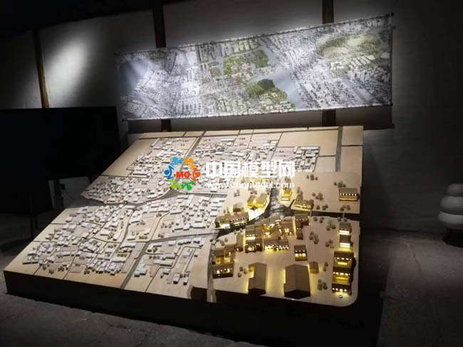 紹興黃酒小鎮沙盤模型