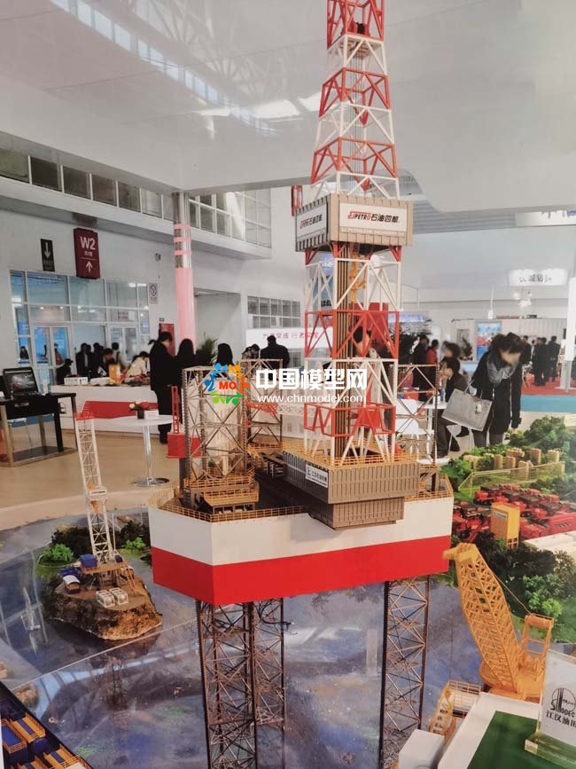 石油機械模型，石油設備模型