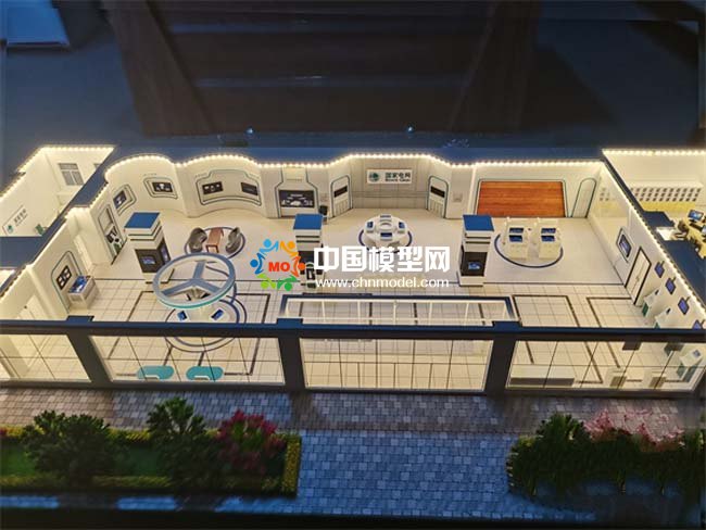 營業廳模型