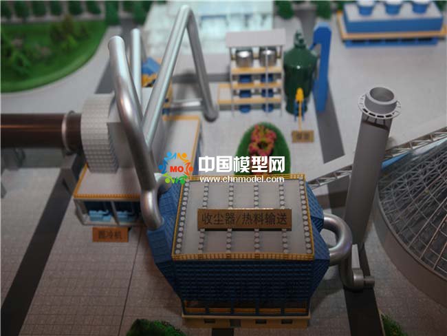 新型干法水泥生產(chǎn)線(xiàn)沙盤(pán)模型