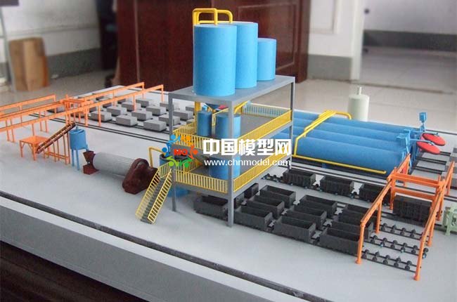 蒸壓灰沙磚生產(chǎn)線(xiàn)模型