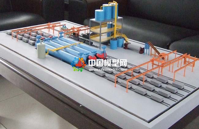 蒸壓灰沙磚生產(chǎn)線(xiàn)模型