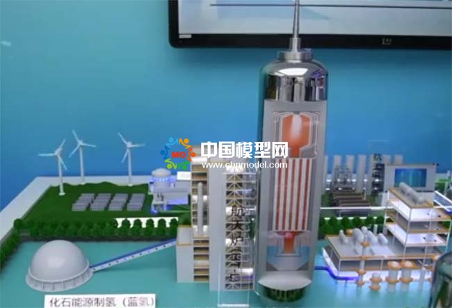 航天潔凈氫能源制備沙盤(pán)模型