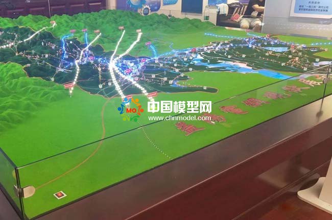 供電局電網現狀展示沙盤模型