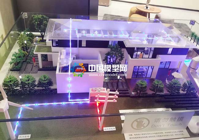 家庭風電光伏能源系統沙盤模型