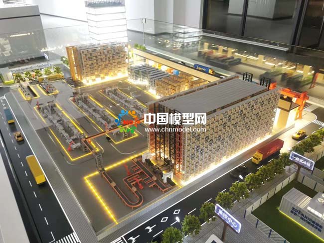 智能工廠智慧物流系統(tǒng)沙盤(pán)模型