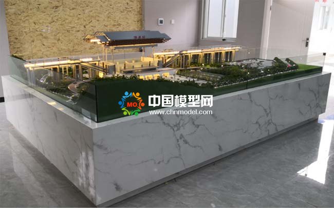 保康站沙盤模型