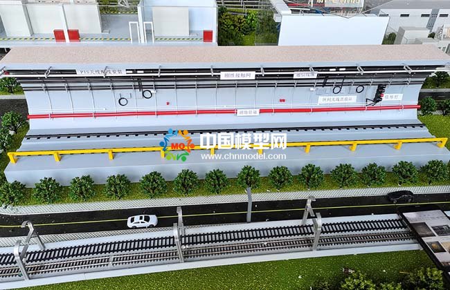 城市軌道交通通信系統沙盤模型