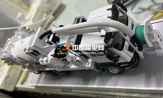 應急搶險排水車模型