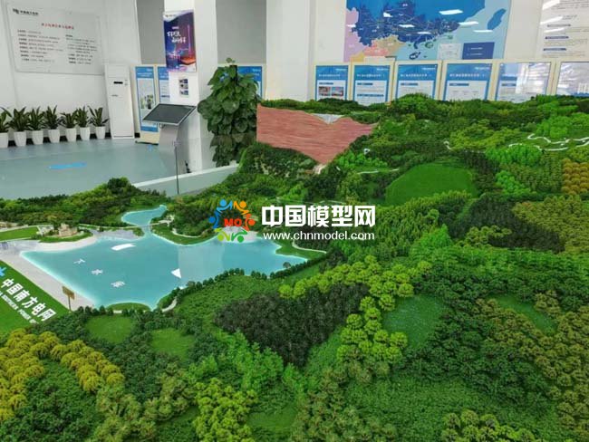陽江抽水蓄能電站沙盤模型