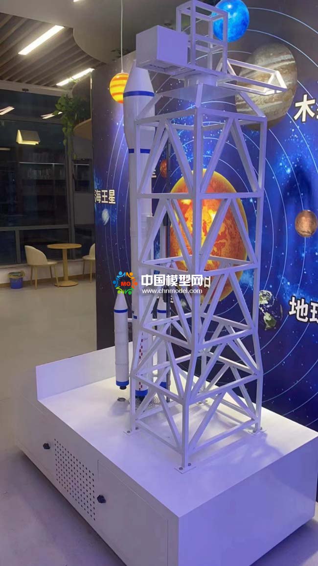 火箭發射模擬沙盤模型