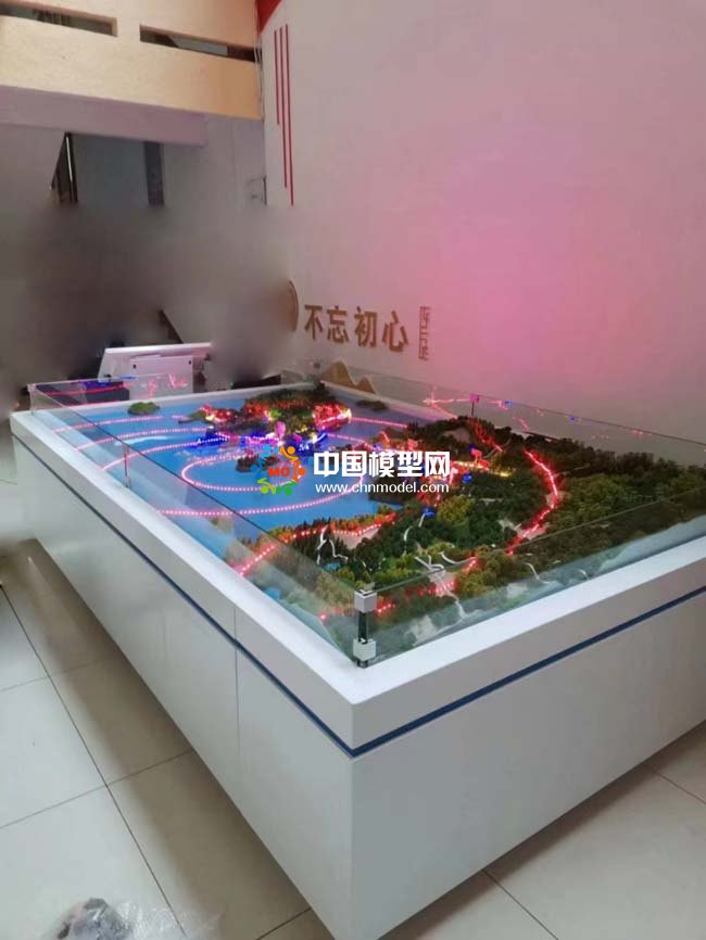 核應急預案沙盤模型