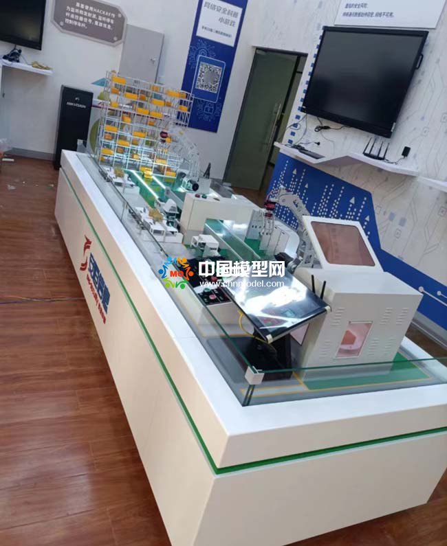 智能工業(yè)安全態(tài)勢(shì)感知平臺(tái)沙盤(pán)模型