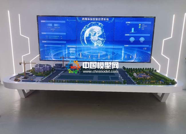 環境智慧管理系統沙盤模型