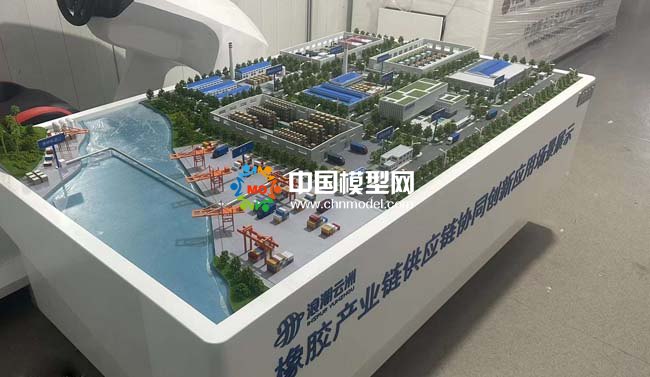 橡膠產業鏈供應鏈協同創新沙盤模型