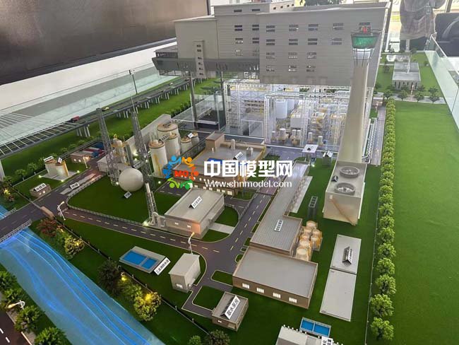 生活垃圾綜合處理焚燒發電廠沙盤模型