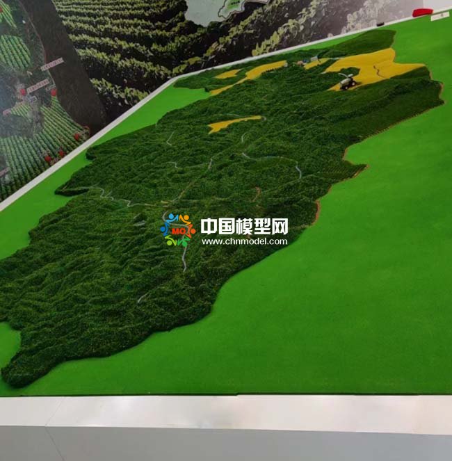 產業功能布局沙盤模型