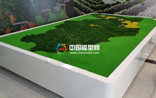 產業功能布局沙盤模型