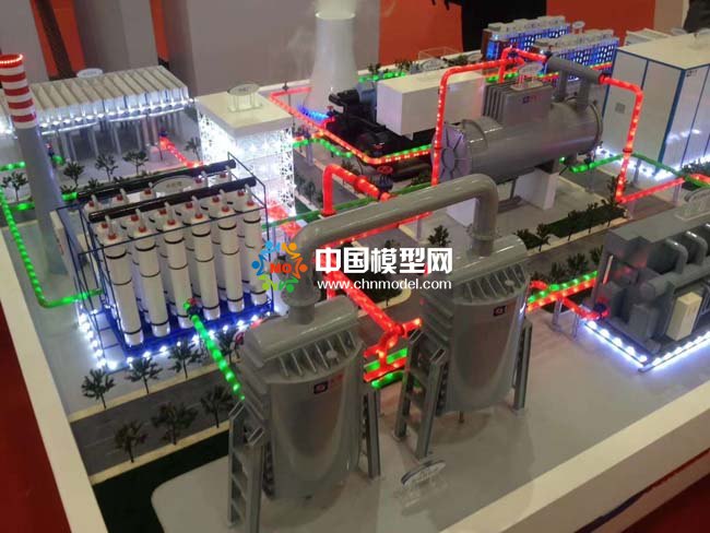 熱電冷節(jié)能循環(huán)系統(tǒng)沙盤模型