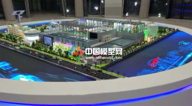 有機廢棄物資源化利用處理沙盤模型