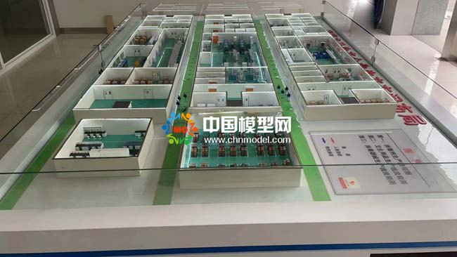 消毒器械生產(chǎn)線沙盤(pán)模型