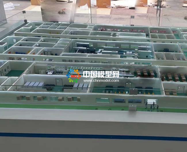 消毒器械生產(chǎn)線沙盤(pán)模型