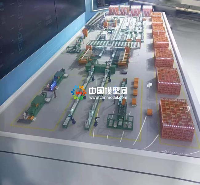 聯(lián)通5G全連接工廠沙盤模型