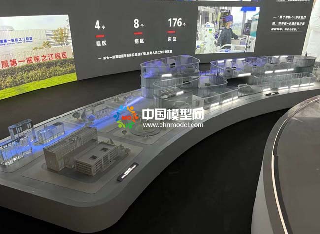 智慧醫療沙盤模型，智慧檢驗模型