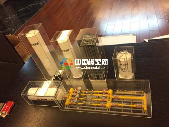 工業氣體燃氣設備模型