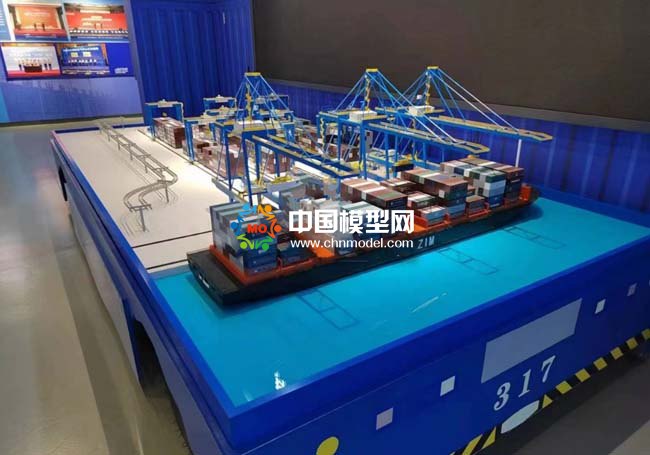 港口物流航運沙盤模型