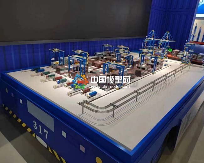 港口物流航運沙盤模型