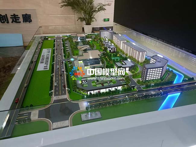 長三角智慧檔案產業園沙盤模型