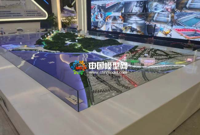 隧道安全智能管控沙盤模型