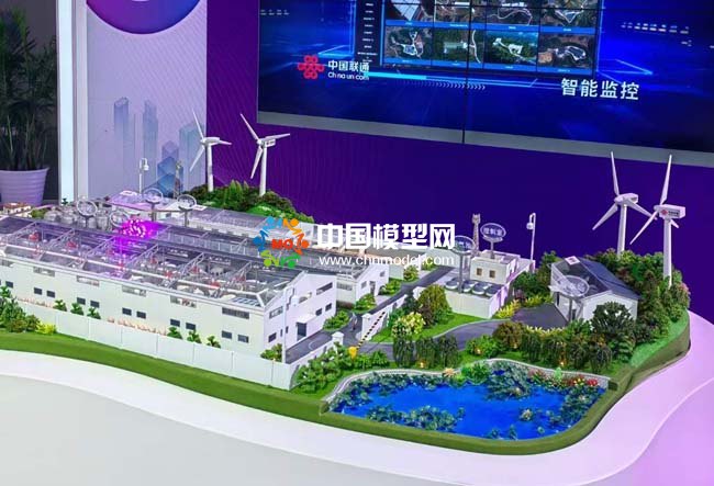 生豬大數據中心智能豬場養殖檢測沙盤模型