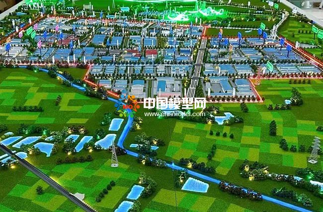 工業園應急指揮中心沙盤模型