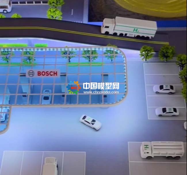 零碳?xì)溥\沙盤模型