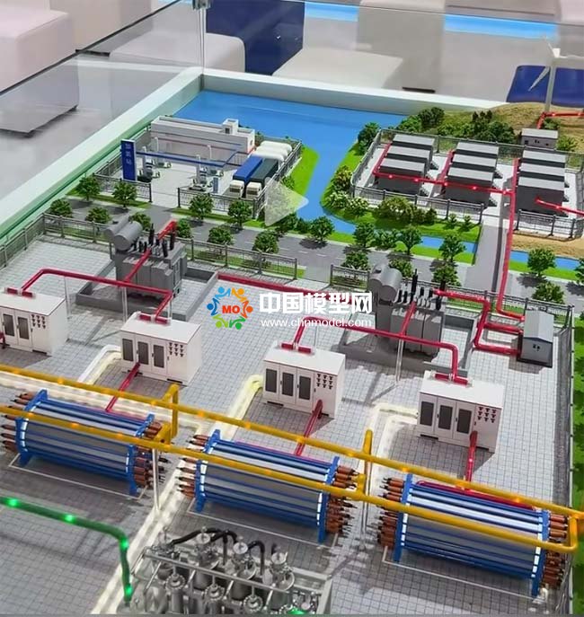 可再生能源制氫沙盤模型