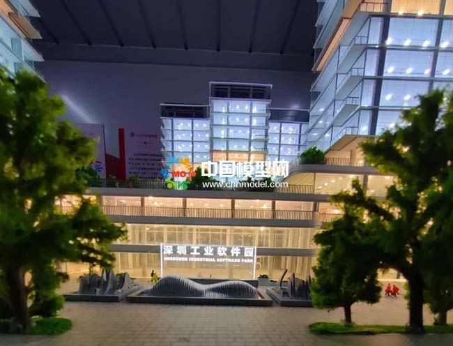 深圳工業(yè)軟件園沙盤模型