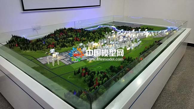達(dá)川區(qū)規(guī)劃沙盤模型