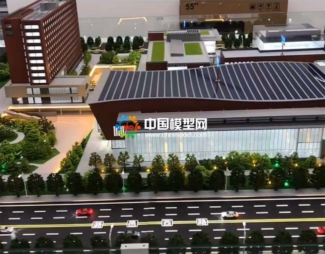 清華大學通州金融發展與人才培養基地沙盤模型