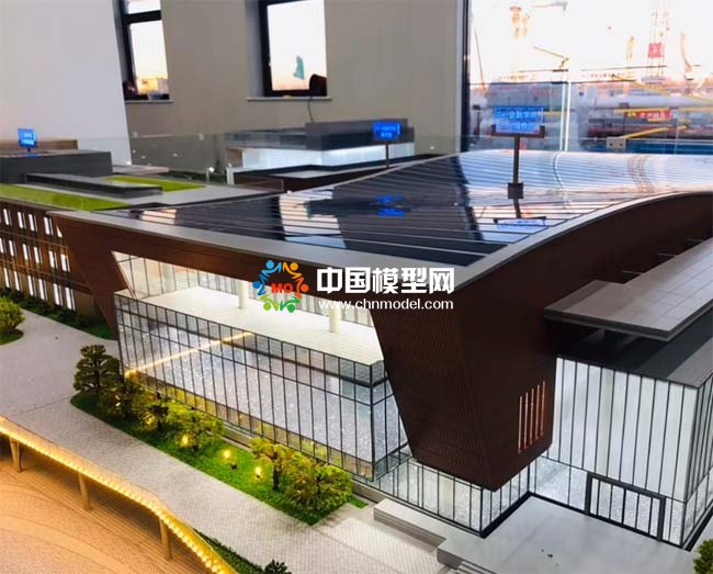 清華大學通州金融發展與人才培養基地沙盤模型