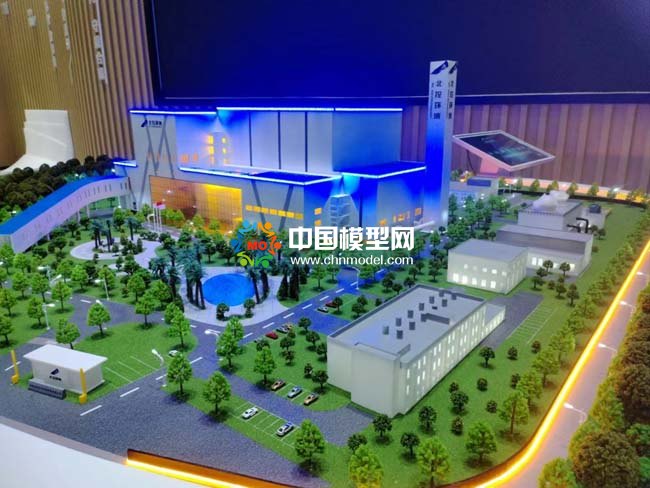 環(huán)衛(wèi)固廢處理沙盤(pán)模型