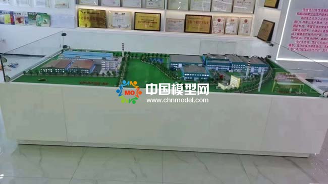 化肥廠沙盤模型