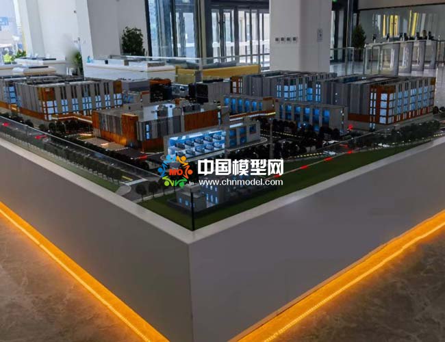 美團數據中心沙盤模型