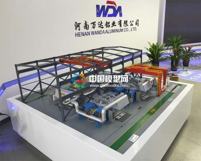 鋁合金生產流程模型